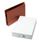 S J Paper 1-3/4 Inch Expansion File Pockets, Straight Cut, Redrope, Legal, Red, 10/Box SJPS11700