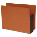 S J Paper 1-3/4 Inch Expansion File Pockets, Straight Cut, Redrope, Letter, Red, 10/Box SJPS11600