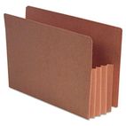 S J Paper 3-1/2 Inch Expansion File Pockets, Straight Cut, Redrope, Legal, Red, 10/Box SJPS11710