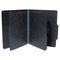 S J Paper Classification Folder, Two Dividers, Letter, Charcoal, 15/BX SJPS63622