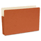 S J Paper Economy File Pocket, 3 1/2 Inch Expansion, Legal, Redrope, 25/Box SJPS72001