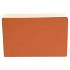 S J Paper Economy File Pocket, 3 1/2 Inch Expansion, Legal, Redrope, 25/Box SJPS72001