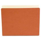 S J Paper Economy File Pocket, 3 1/2 Inch Expansion, Letter, Redrope, 25/Box SJPS71001