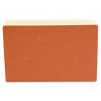 S J Paper Economy File Pocket, 5 1/4 Inch Expansion, Legal, Redrope, 10/Box SJPS72011
