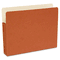 S J Paper Economy File Pocket, 5 1/4 Inch Expansion, Letter, Redrope, 10/Box SJPS71011