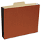 S J Paper File Cabinet Pocket, 1/3 Cut Tab, 3 1/2" Exp, Letter, Red, 10/PK SJPS75244