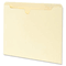 S J Paper File Jackets, Letter, 11 Point Manila, 100/Box SJPS11300