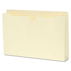 S J Paper File Jackets with 1 1/2 Inch Expansion, Legal, 11 Point Manila, 50/Box SJPS11330