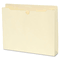 S J Paper File Jackets with 1 1/2 Inch Expansion, Letter, 11 Point Manila, 50/Box SJPS11320