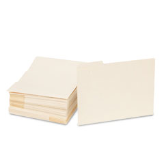 S J Paper File Jackets with 1 1/2 Inch Expansion, Letter, 11 Point Manila, 50/Carton SJPS11210