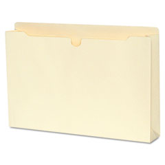 S J Paper File Jackets with Two Inch Expansion, Legal, 11 Point Manila, 50/Box SJPS11331