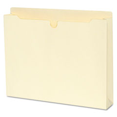 S J Paper File Jackets with Two Inch Expansion, Letter, 11 Point Manila, 50/Box SJPS11321
