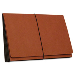 S J Paper Four Inch Expansion Wallets, Redrope, Legal, Red, 25/Carton SJPS85308