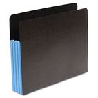 S J Paper Fusion Pocket, 3 1/2 Inch Expansion, 9 1/2 x 11 3/4, Letter, Blue SJPS83604