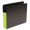 S J Paper Fusion Pocket, 3 1/2 Inch Expansion, 9 1/2 x 11 3/4, Letter, Green SJPS83605