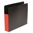 S J Paper Fusion Pocket, 3 1/2 Inch Expansion, 9 1/2 x 11 3/4, Letter, Orange SJPS83603