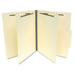 S J Paper Manila Economy Classification Folders, Letter, Six-Section, 25/Box SJPS59700