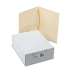 S J Paper Medical Record Folder, Flex Fasteners, Straight Top Tab, Letter, Manila, 25/Box SJPS88000