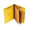 S J Paper Pressboard Hanging Classification Folder, Letter, Bright Yellow SJPS12002