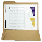 S J Paper Reinforced Kraft Folder, Two Fasteners, 1/3 Cut Top Tab, Letter, Brown, 50/Box SJPS12541
