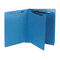 S J Paper Six-Section End Tab Classification Folders, Pressboard, Letter, Blue, 25/Box SJPS59722