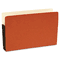 S J Paper Standard File Pocket, 3 1/2 Inch Expansion, 14 3/4 x 9 1/2, Legal, Red, 25/Box SJPS74101
