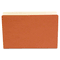 S J Paper Standard File Pocket, 3 1/2 Inch Expansion, 14 3/4 x 9 1/2, Legal, Red, 25/Box SJPS74101