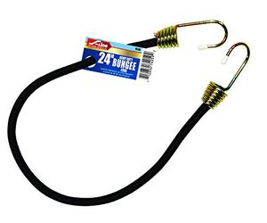 S-Line SL59 Heavy Duty Bungee Cord with Dichromate Steel Hooks with Tip Covers, 24-Inch