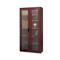Safco Aprs Tall Two-Door Cabinet, 29-3/4w x 11-3/4d x 59-1/2h, Mahogany SAF9443MH