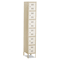 Safco Box Locker, 12w x 18d x 78h, Two-Tone Tan SAF5524TN
