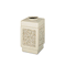 Safco Canmeleon Top-Open Receptacle, Square, Aggregate/Polyethylene, 38 gal, Tan SAF9471TN