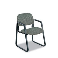 Safco Cava Urth Collection Sled Base Guest Chair, Gray SAF7047GR