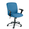 Safco Chair, High-Back, Big & Tall, Blue SAF3490BU