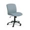 Safco Chair, Mid-Back, Big & Tall, Gray SAF3491GR