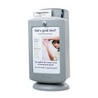 Safco Customizable Suggestion Box, 7 x 5 x 14-1/2, Light Gray SAF4233GR