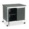 Safco Deluxe Steel Machine Stand, 1-Shelf, 32w x 24-1/2d x 30-1/8h, Black SAF1872BL