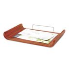 Safco Desk Tray, Single Tier, Bamboo, Letter, Natural Finish SAF3640CY