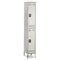 Safco Double Tier Locker, 12w x 18d x 78h, Two-Tone Gray SAF5523GR