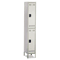 Safco Double Tier Locker, 12w x 18d x 78h, Two-Tone Gray SAF5523GR