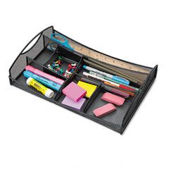 Safco Drawer Organizer, Mesh, Black SAF3262BL