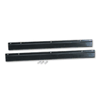 Safco E-Z Stor Steel Project Centers, Wall Mount Bracket Set, Gray SAF9200BL
