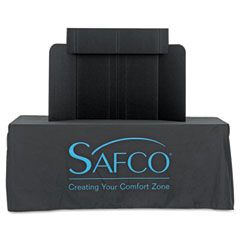Safco Economy Tabletop Exhibit, 46 x 9 x 32, Black SAF2332BL
