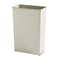 Safco Fire-Safe Wastebasket, Rectangular, Steel, 22 gal, Sand SAF9618SA