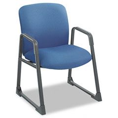 Safco Guest Chair, Big & Tall, Blue SAF3492BU