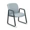 Safco Guest Chair, Big & Tall, Gray SAF3492GR