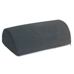 Safco Half-Cylinder Padded Foot Cushion, Black SAF92311