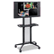 Safco Impromptu Flat Panel TV Cart, 38w x 20d x 65-1/2h, Metallic Gray SAF8926BL