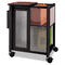 Safco Impromptu Mobile Storage Center W/ Hanging File, 23-1/2 x 17-1/4 x 26-1/2, Black SAF5378BL