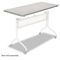 Safco Impromptu Mobile Training Table Top, Rectangular, 48w x 24d, Gray SAF2065GR