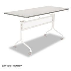Safco Impromptu Mobile Training Table Top, Rectangular, 72w x 24d, Gray SAF2067GR